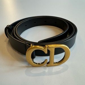 🎉SOLD🎉Dior Saddle Calfskin Belt 90cm